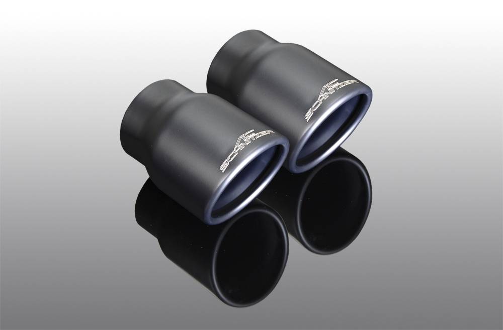 AC Schnitzer tailpipe Sport black for BMW 3 series F30/F31 (18142303559)