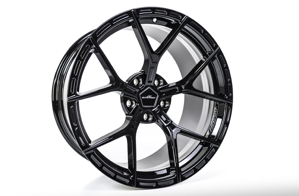AC Schnitzer 21" Wheel Set AC6 Black Yokohama For M5 - G90/G99 (82453907138)