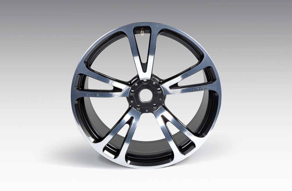 AC Schnitzer Wheel 10.0 X 21 ac3 Evo Silver-Anthracite Offset 22 For BMW M5 F9.0 (361129.05227)
