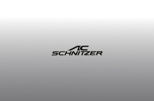 AC Schnitzer emblem film glossy black for Toyota GR Supra (5114101108)