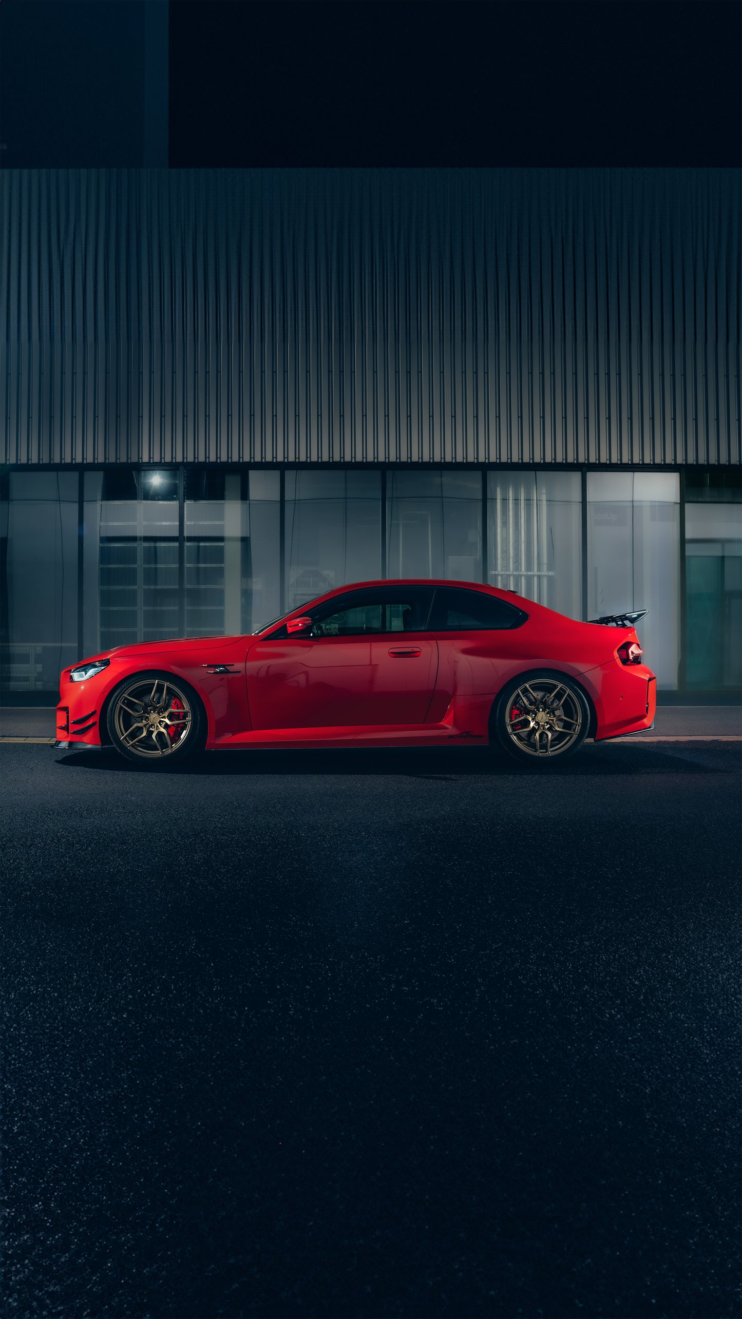 BMW M2 G87 ac4 Forged Techgold alloy wheel sets