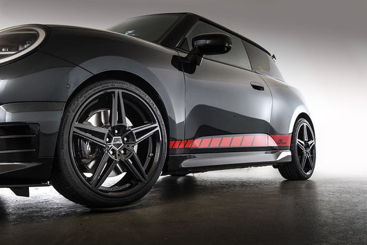 The AC Schnitzer AC1 Black Wheel Package for MINI Cooper-E/SE J01