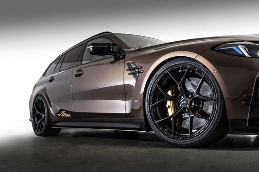 The AC Schnitzer AC6 Black Wheel Package for M3 G80/G81