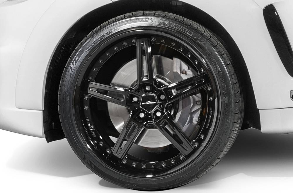 AC Schnitzer 23 Wheel & Tyre Set ac1 Multipiece Black Continental For BMW X6 F16 (82372158609)