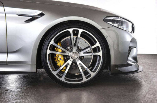 AC Schnitzer 21" wheel & tyre set AC3 Evo forged silver-anthracite Michelin for BMW M5 F90 sedan (823929076275)