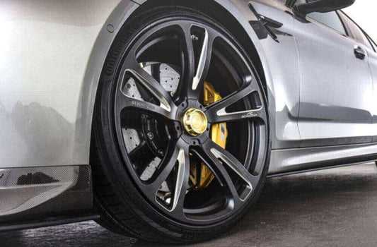 AC Schnitzer 21" wheel & tyre set AC3 Evo forged anthracite-silver Michelin for BMW M5 F90 sedan (823929076294)