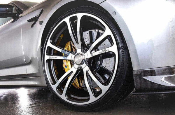 AC Schnitzer 21" wheel & tyre set AC3 Evo forged silver-anthracite Michelin for BMW M8 (823929376273)