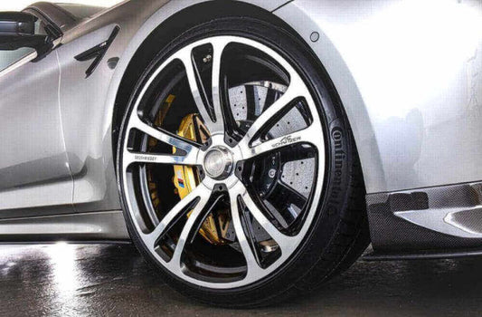 AC Schnitzer 21" wheel & tyre set AC3 Evo forged silver-anthracite Michelin for BMW M8 (823929376273)