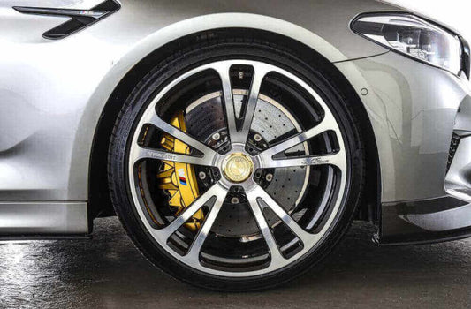 AC Schnitzer 21" wheel & tyre set AC3 Evo forged silver-anthracite Michelin for BMW M8 (823929376274)