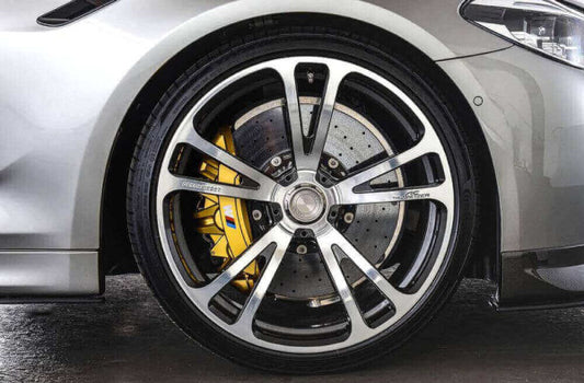AC Schnitzer 21" wheel & tyre set AC3 Evo forged silver-anthracite Michelin for BMW M8 (823929376275)