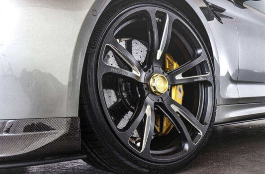 AC Schnitzer 21" wheel & tyre set AC3 Evo forged anthracite-silver Michelin for BMW M8 (823929376294)