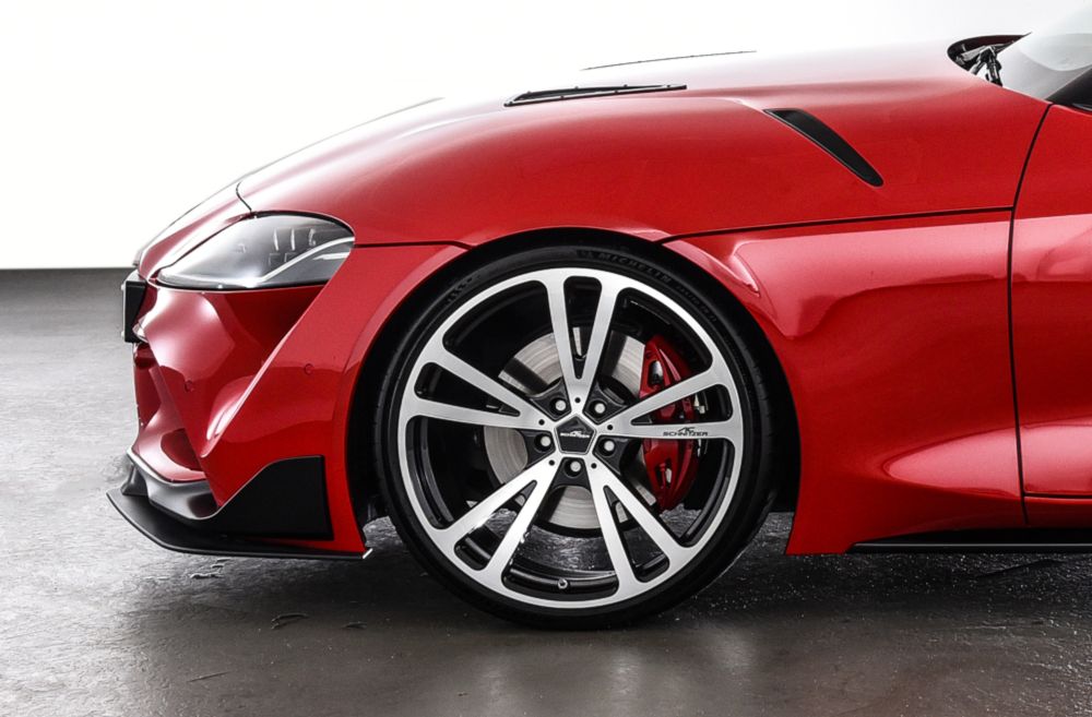 AC Schnitzer 21 Wheel & Tyre Set ac3 Flowforming Silver-Anthracite Michelin For Toyota Gr Supra (82401907127)
