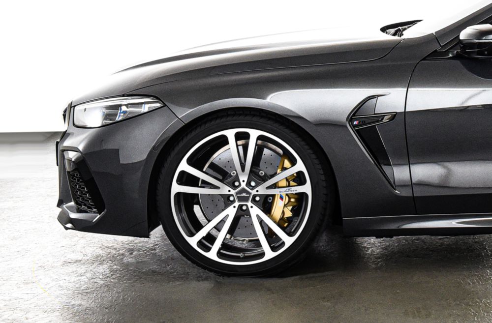 AC Schnitzer 21 Wheel & Tyre Set ac3 Flowforming Silver-Anthracite Michelin For BMW M8 F93 Gran Coup (82402917127)