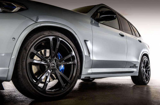 AC Schnitzer 21" wheel & tyre set AC3 FlowForming black Continental for BMW X3M F97 (82402977108)