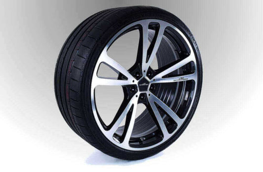 AC Schnitzer 21" wheel & tyre set AC3 FlowForming silver-anthracite Michelin for BMW X3M F97 (82402977127)