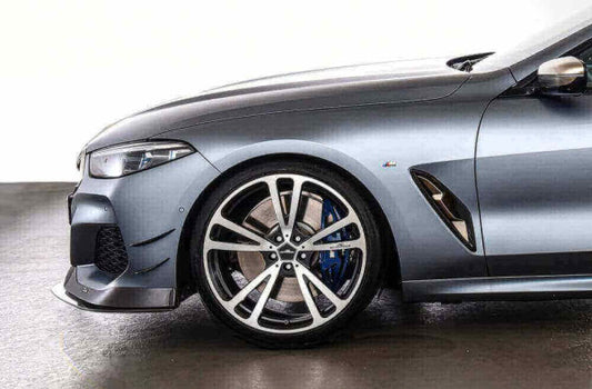 AC Schnitzer 21" wheel & tyre set AC3 FlowForming silver-anthracite Michelin for BMW 8 Series G16 (82403147127)
