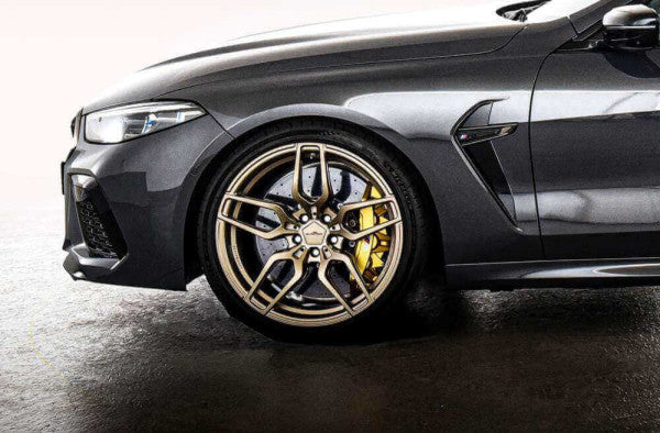AC Schnitzer 21" wheel & tyre set AC4 forged Techgold Continental for BMW M8 F93 (82422916604)