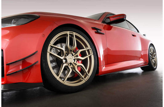 AC Schnitzer 20/21" wheel & tyre set AC4 forged Techgold Michelin for BMW M2 G87 (82423826624)