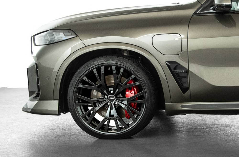 AC Schnitzer 22" Wheel Set ac5 Black Continental For BMW X6 G06 Lci (82433056208)