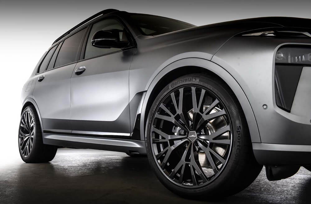 AC Schnitzer 23" Wheel Set ac5 Black Pirelli For BMW X7 G07 (82433078338)