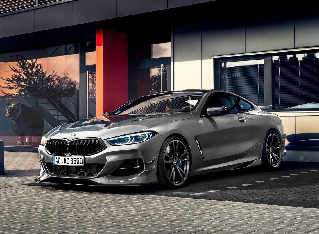 BMW 8 Series G14 / G15 / G16 ac3 Flow Formed 21" Anthracite Alloy Wheel Sets
