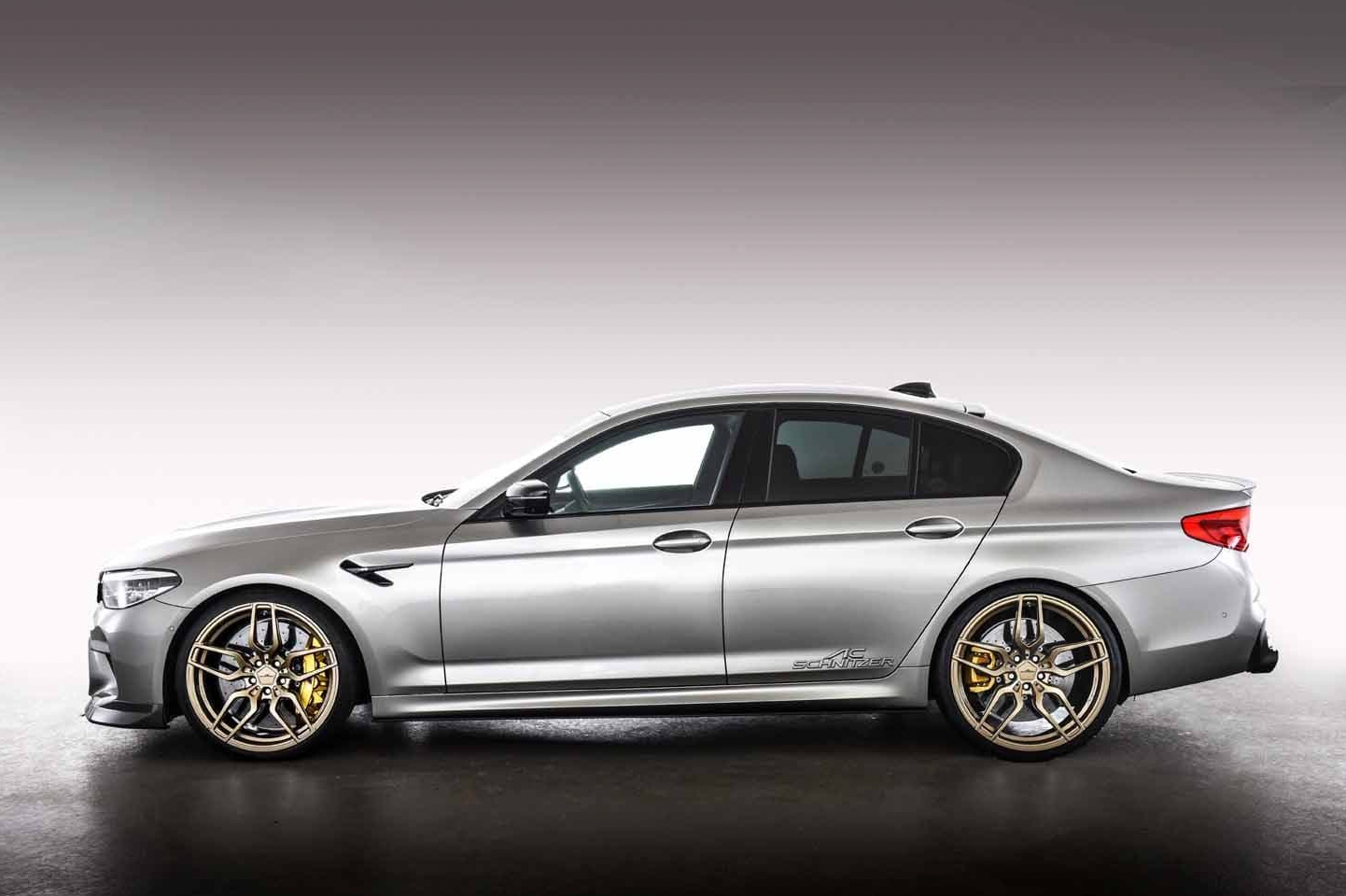 BMW F90 M5 ac4 forged Techgold alloy wheel sets