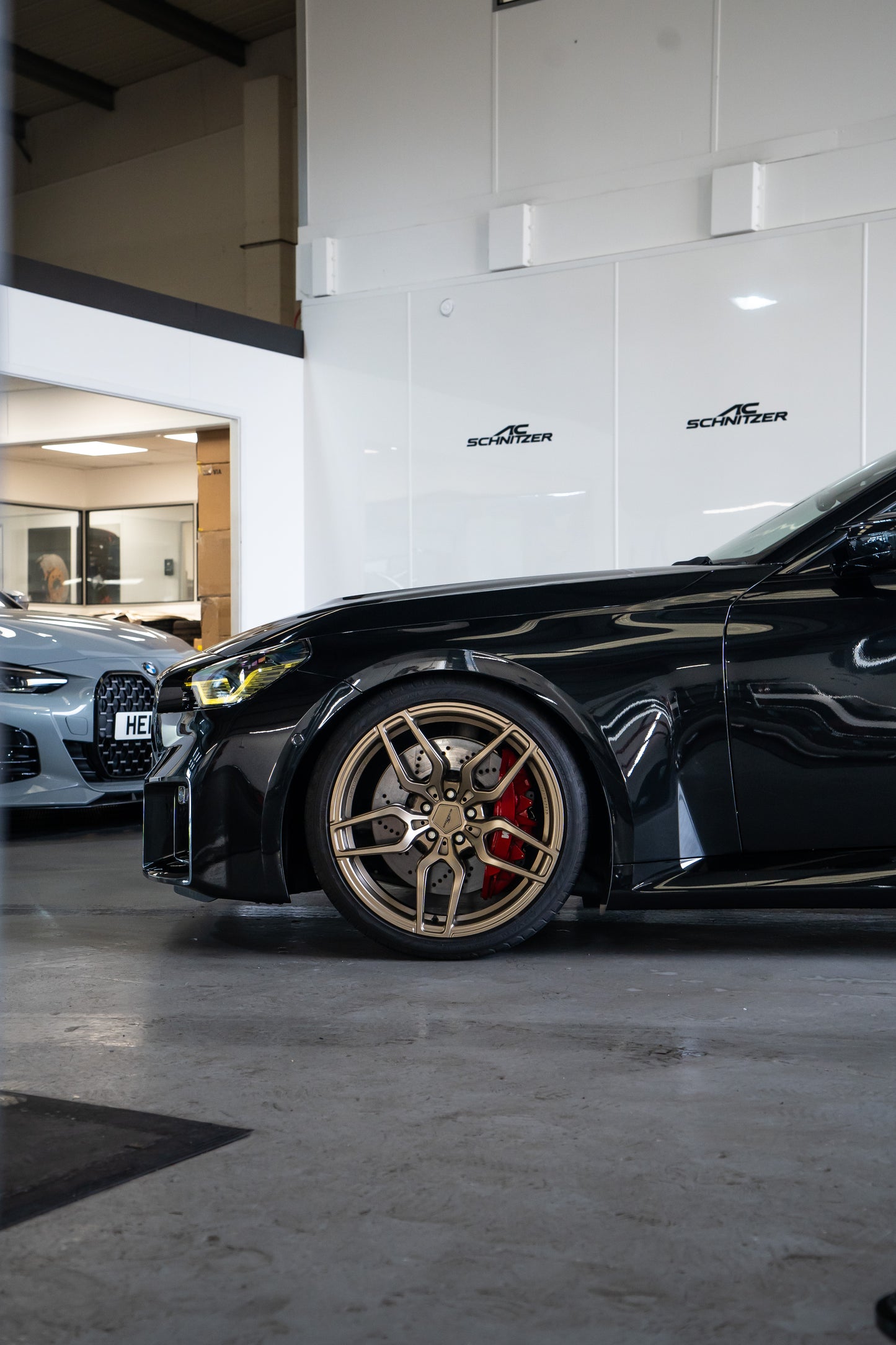BMW M2 G87 ac4 Forged Techgold alloy wheel sets