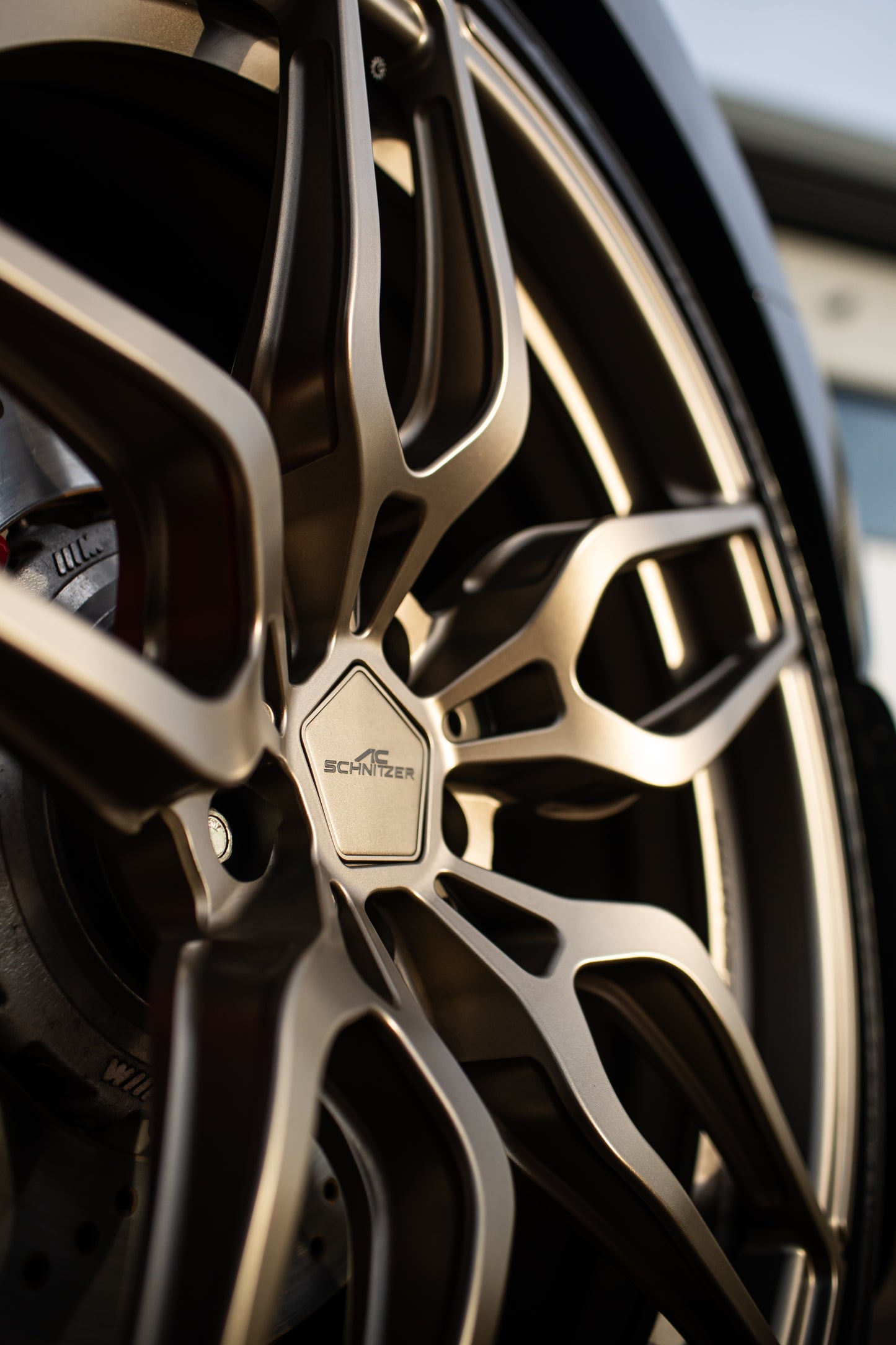 BMW M2 G87 ac4 Forged Techgold alloy wheel sets