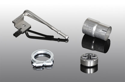 AC Schnitzer silencer with black tailpipe for MINI F57 Cooper S with exhaust flap (18122563109)