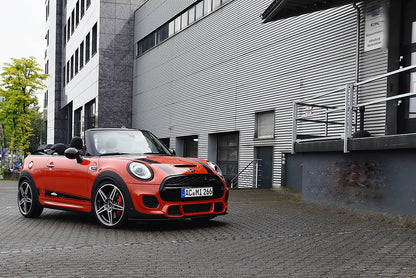 The AC Schnitzer AC1 BiColour Wheel Package for MINI Convertible F57 JCW