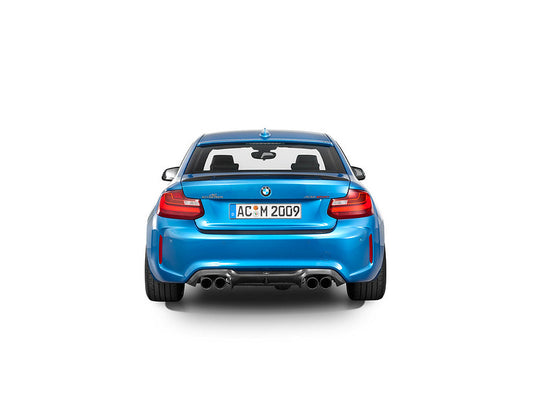 AC Schnitzer tailpipe set Sport black for BMW F87 M2 (18142874109)