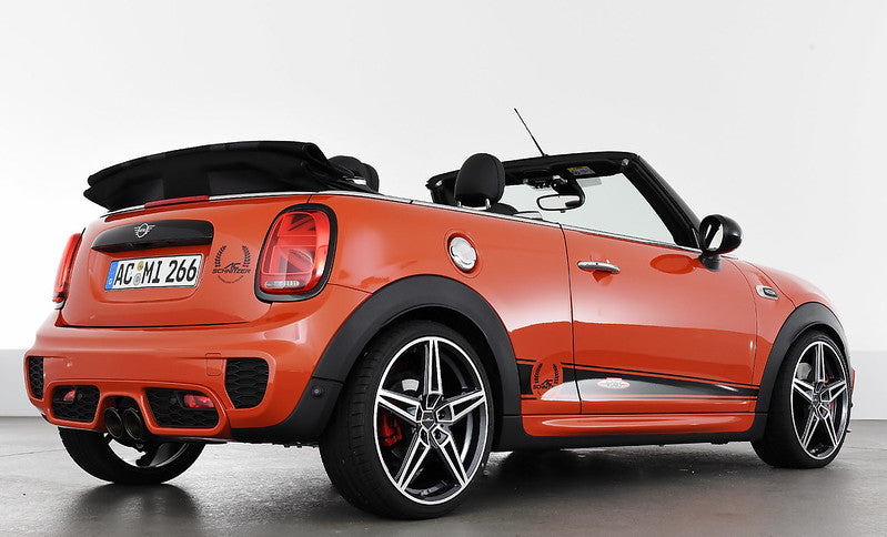 The AC Schnitzer AC1 BiColour Wheel Package for MINI Convertible F57 JCW