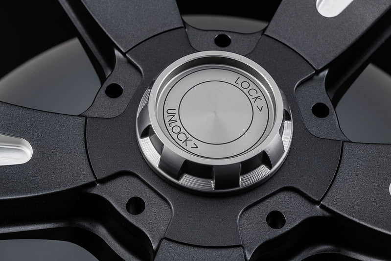 The AC Schnitzer AC3 Evo Forged Anthracite Silver Wheel Package For M8 F93