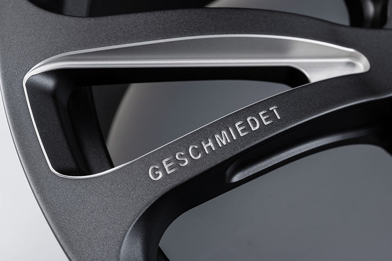 The AC Schnitzer AC3 Evo Forged Anthracite Silver Wheel Package For M8 F93