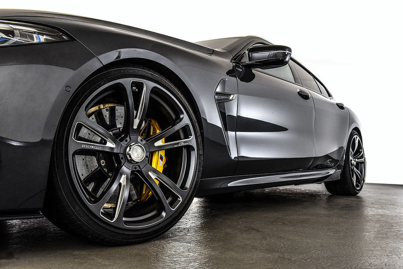 The AC Schnitzer AC3 Evo Forged Anthracite Silver Wheel Package For M8 F93