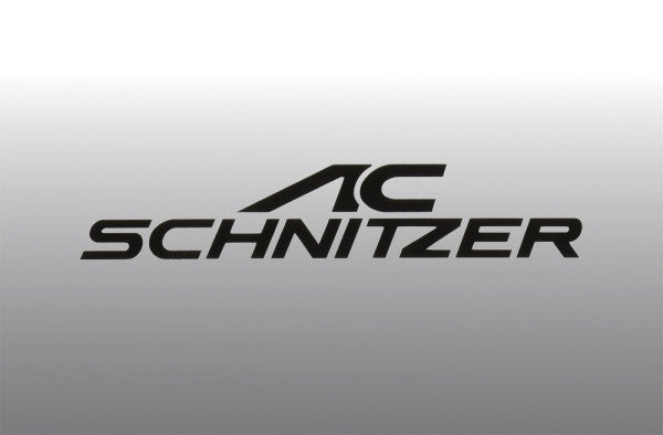 AC Schnitzer emblem film glossy black for Toyota GR Supra (5114101308)