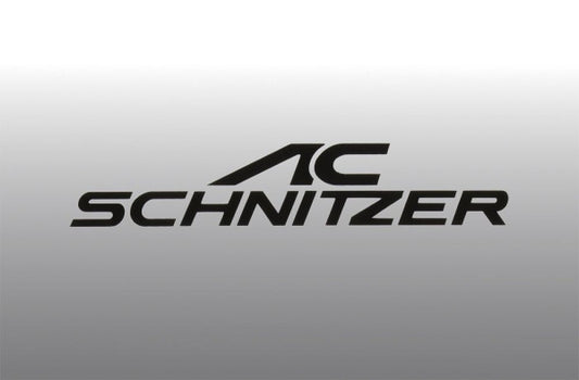 AC Schnitzer emblem film glossy black for all BMW + MINI (5114101308)