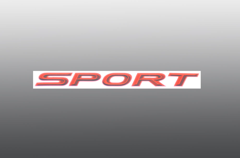 AC Schnitzer Type Designation Emblem For BMW M5 M6 X5M X6M (511410310)