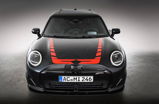 AC Schnitzer Design Sticker Hood For Mini F67 in red (51142663104)