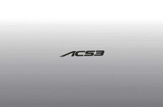 AC Schnitzer type designation emblem film glossy black for all BMW + MINI (5114461108)