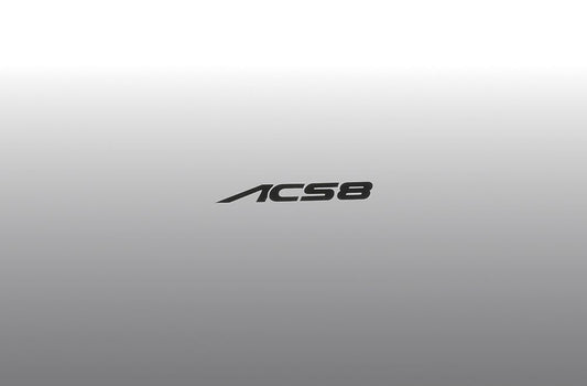 AC Schnitzer Type Designation Emblem Film Glossy Black For All BMW + Mini (51145121108)