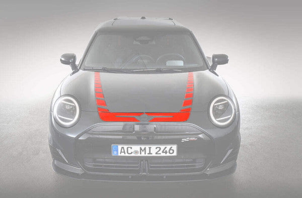 AC Schnitzer decal set hood red for MINI J01 (51146013104)