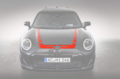 AC Schnitzer decal set hood red for MINI J01 (51146013104)