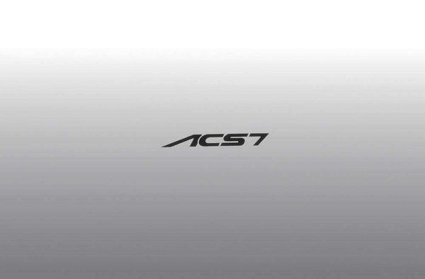 AC Schnitzer type designation emblem glossy black for BMW, MINI (5114651108)