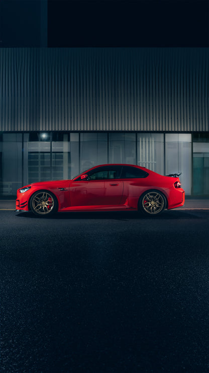 BMW M2 G87 ac4 Forged Techgold alloy wheel sets