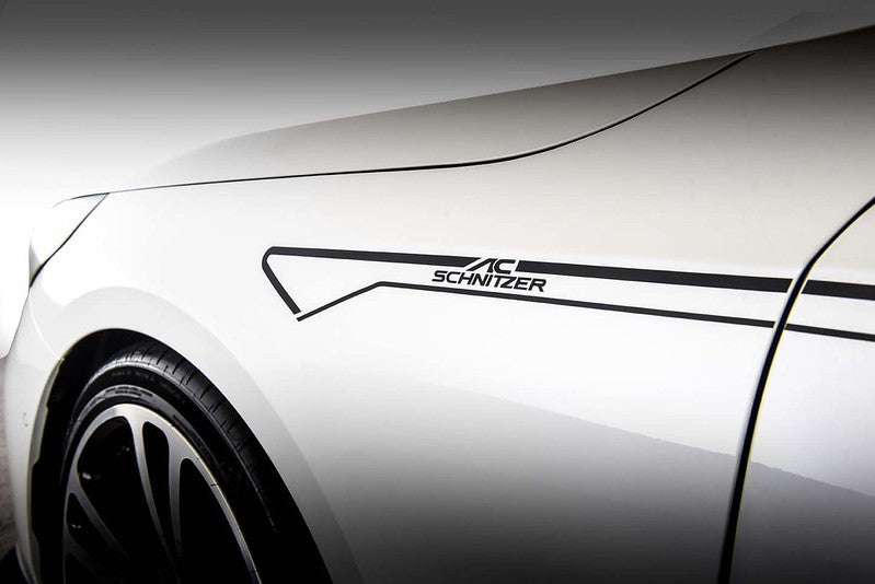 AC Schnitzer design stripes set black for BMW i5 G60 Sedan (51143602108)