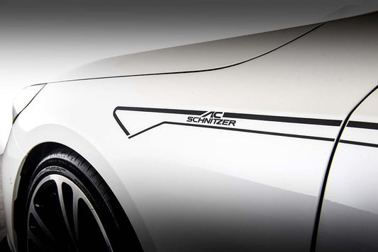 AC Schnitzer design stripes set black for BMW 5 series G60 Sedan (51143602108)