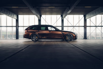 The AC Schnitzer AC4 Forged Black Wheel Package for M3 G80/G81