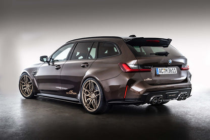 The AC Schnitzer AC4 Forged TechGold Wheel Package for M3 G80/G81