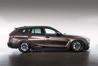 The AC Schnitzer AC4 Forged Black Wheel Package for M3 G80/G81